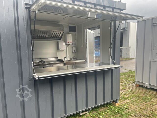 Gastro kontejner, kuhinja, kiosk kontejner Other Container, Food Container, Gastro Seecontainer, sofort lieferbar