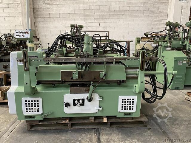 Torno para madeira OMA 90/A automático com alimentador, comprimento máximo da peça 900 mm OMA OMA 90/A