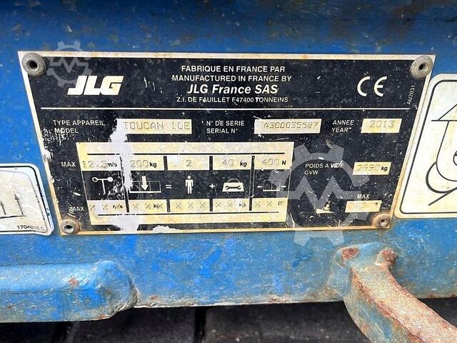 Teleskopski jarbol platforma JLG Toucan 10E