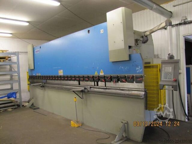 Hydraulisk guillotinesaks MVD 125 t/ 6000 mm