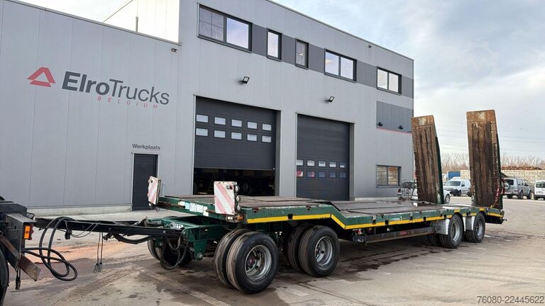 Cargador bajo Schwarzmüller T4 G01VBN1 (40.000 KG / BLATGEFEDERT / VERBR AU...