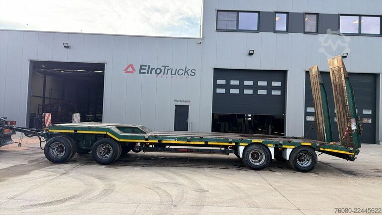 Cargador bajo Schwarzmüller T4 G01VBN1 (40.000 KG / BLATGEFEDERT / VERBR AU...