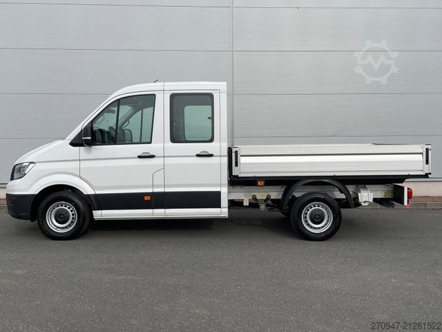 Pritschenwagen VOLKSWAGEN Crafter Pritsche 35 DOKA MR 4M TEMP KLIMA AHK