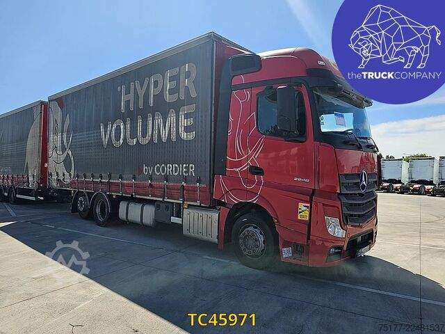 Lona corredera Mercedes-Benz Actros 2548