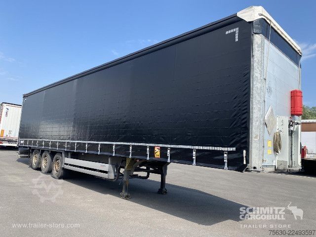 Open semitrailer with tarp Schmitz Cargobull Semitrailer Curtainsider Standard