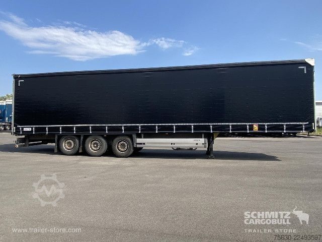 Open semitrailer with tarp Schmitz Cargobull Semitrailer Curtainsider Standard