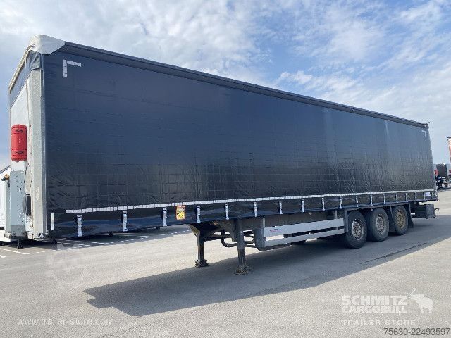 Open semitrailer with tarp Schmitz Cargobull Semitrailer Curtainsider Standard