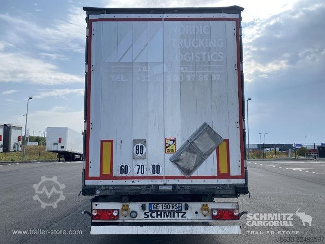 Open semitrailer with tarp Schmitz Cargobull Semitrailer Curtainsider Standard