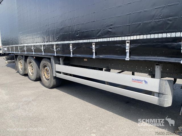 Open semitrailer with tarp Schmitz Cargobull Semitrailer Curtainsider Standard