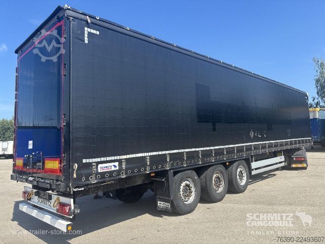 খোলা আধা-ট্রেলার সঙ্গে তারপুলিন Schmitz Cargobull Semitrailer Curtainsider Standard