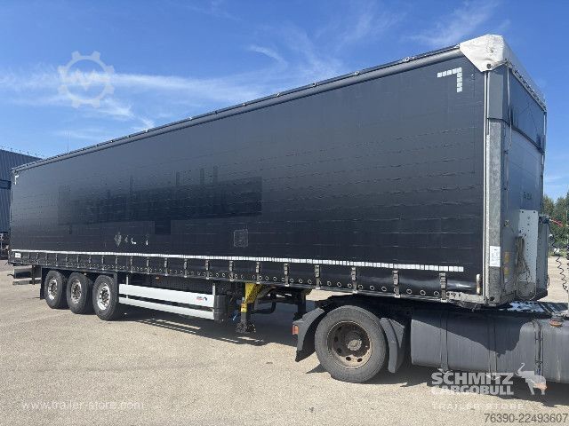 খোলা আধা-ট্রেলার সঙ্গে তারপুলিন Schmitz Cargobull Semitrailer Curtainsider Standard