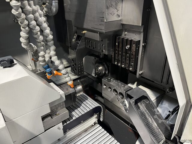 Automatische draaibank Hanwha XD20II-M Fanuc FMB 2-20 turbo