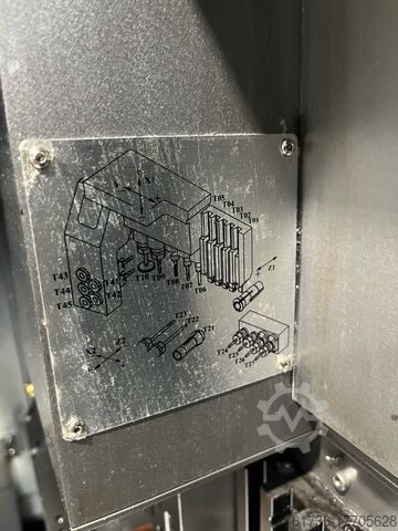 Automatische draaibank Hanwha XD20II-M Fanuc FMB 2-20 turbo