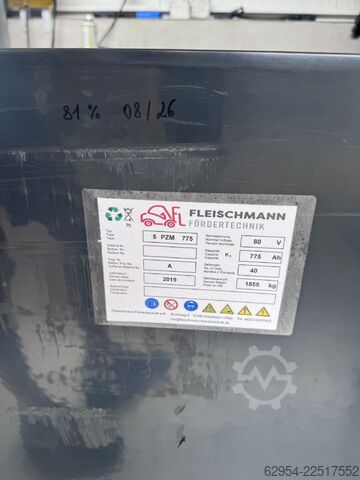 कर्षण बैटरी Hoppecke 80V Batterie 775 AH Bj.2019 Leistung 81%