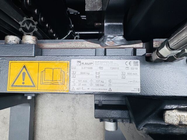 इलेक्ट्रिक 4 व्हील फोर्कलिफ्ट Linde E 35 HL-01 Kabine Triplex ZVG Batterie 89%