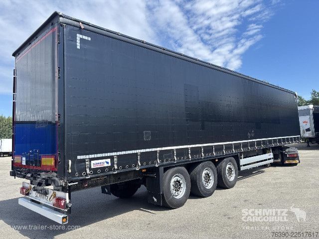 مقطورة نصفية مفتوحة مع قماش مشمع Schmitz Cargobull Semitrailer Curtainsider Standard