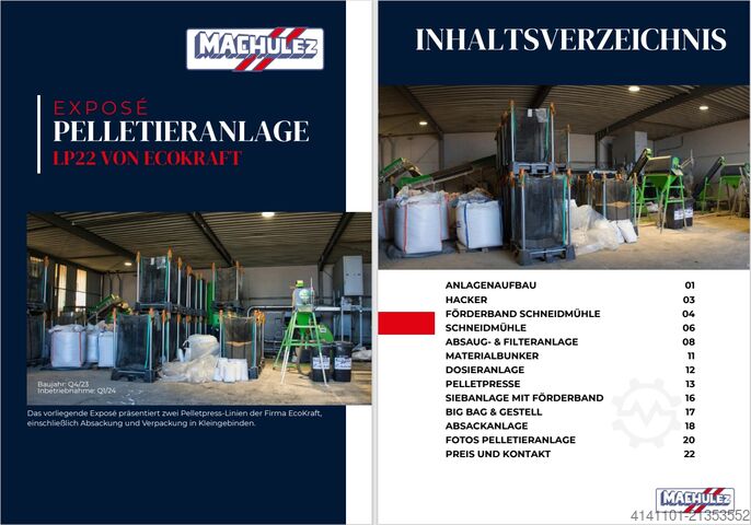 Granulių presas Ecokraft LP22