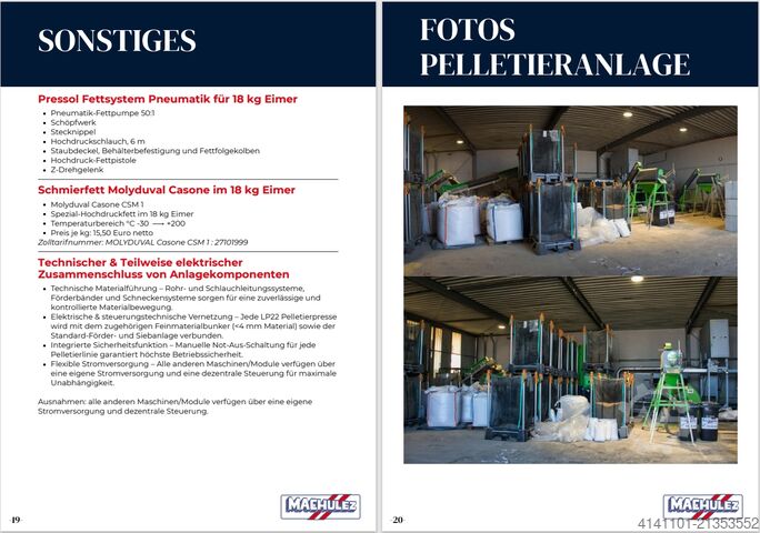 Granulių presas Ecokraft LP22