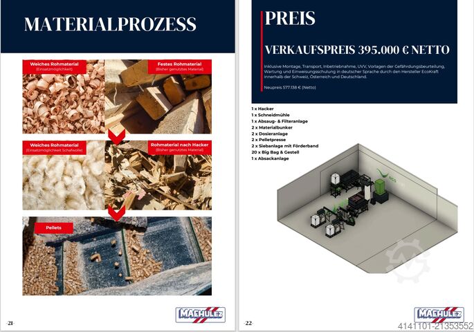 Granulių presas Ecokraft LP22