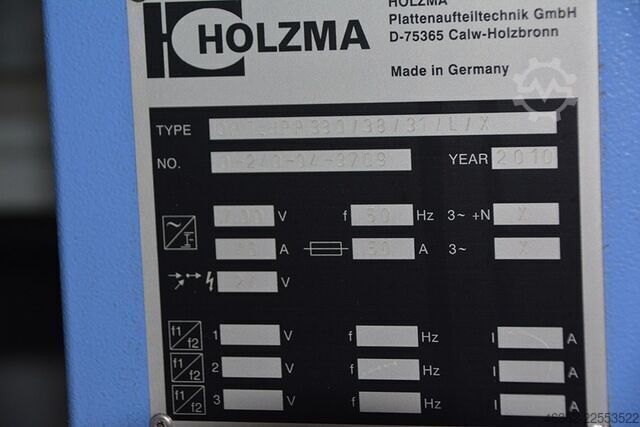 6559 - Panel sag HOLZMA HPP 380 HOLZMA HPP 380