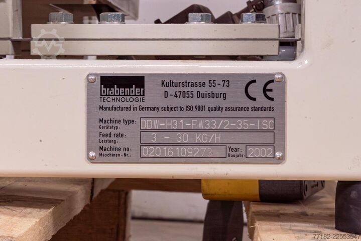 Komponderingslinje Berstorff ZE 25 compounding line