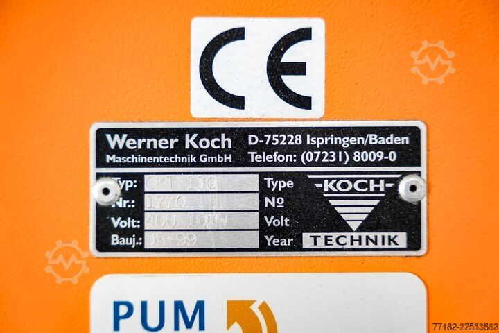 Materiālu žāvētājs Koch-Technik CKT 110