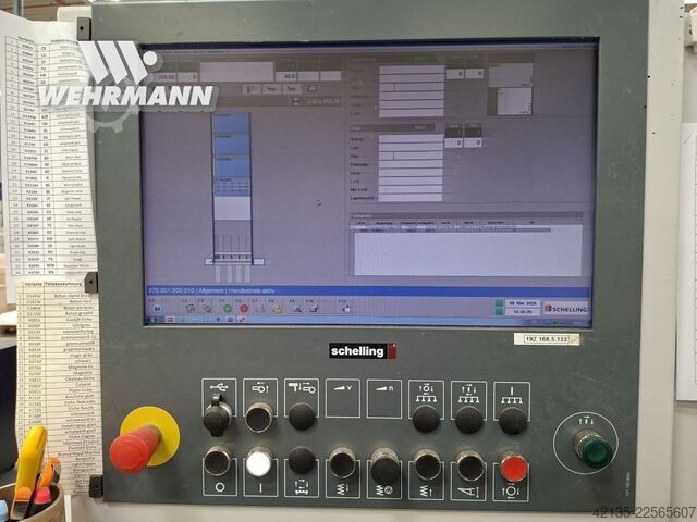 Panel dividing saw SCHELLING FM-H 430 (2005) SCHELLING FM-H 430
