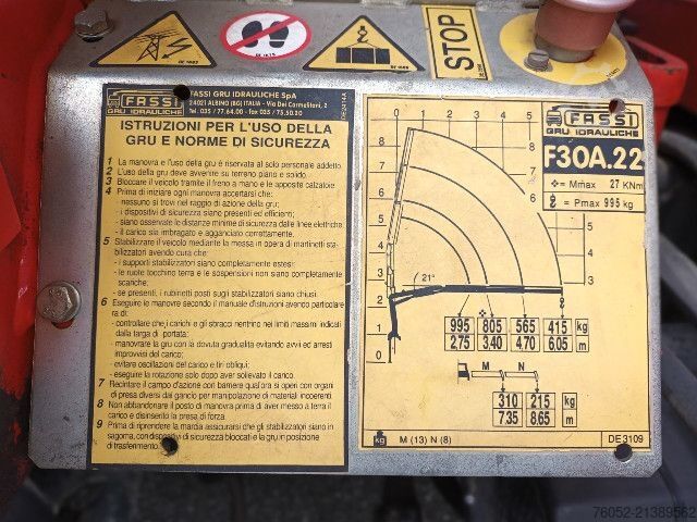 Speciális rendeltetésű teherautó Nissan Mod. Vers.