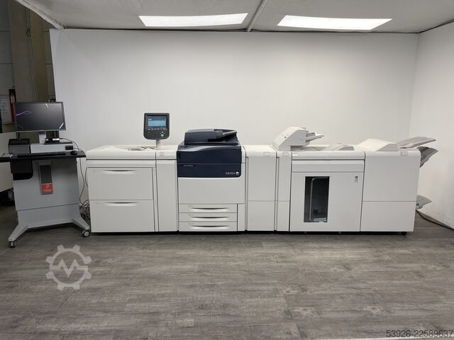 цифрова друкарська машина Xerox Versant 180 only 353.000 clicks incl. Fiery, booklet, stacker