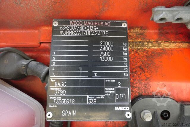 Standaard-SZM Iveco S-WAY 460 | Retarder | Alcoas | 612187Km | 2020...