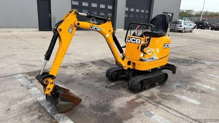 Minigraver JCB 8008 (BE MACHINE / TOP CONDITION / 1898 H)