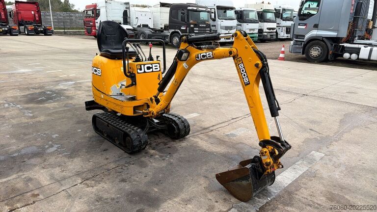 Minigraver JCB 8008 (BE MACHINE / TOP CONDITION / 1898 H)