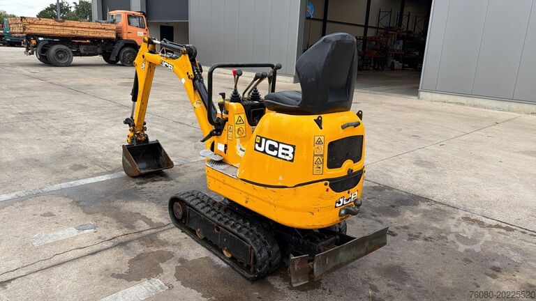 Minigraver JCB 8008 (BE MACHINE / TOP CONDITION / 1898 H)