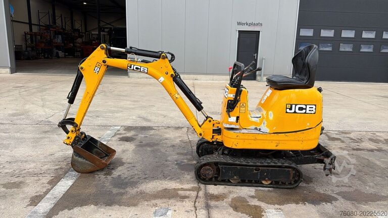 Minigraver JCB 8008 (BE MACHINE / TOP CONDITION / 1898 H)