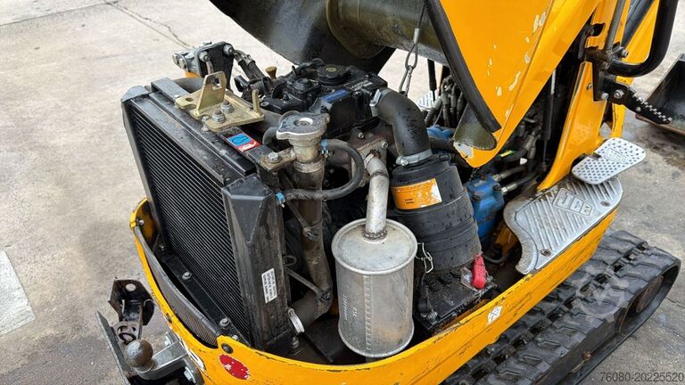 Minigraver JCB 8008 (BE MACHINE / TOP CONDITION / 1898 H)