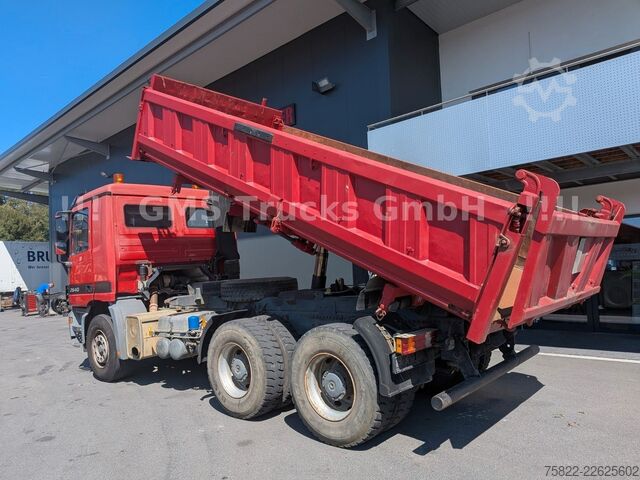 Τρίπλευρο ανατρεπόμενο φορτηγό MERCEDES-BENZ Actros 2640 / 6X4 / EPS / German/  Meiller BORDM