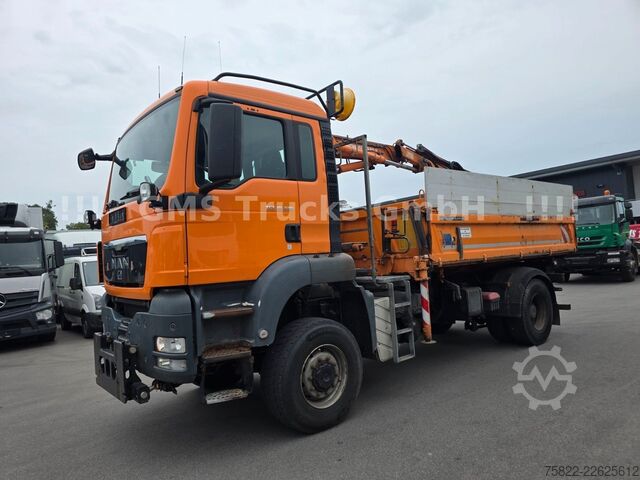 آخر MAN TGS 18.320 / 4X4 ALLRAD / Meiller / Kran FUNK