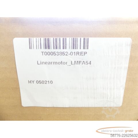 Unité de contrôle  Hiwin Linearmotor - Primärteil LMFA54 mit Wasserkühlung HY050210 -ungebr.-