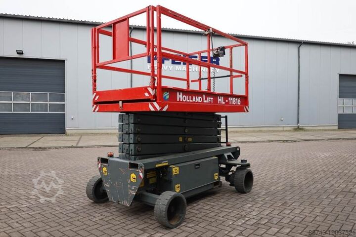 Šķēres lifts Holland Lift Ecostar HL-11816 Electric, 14m Working Height, 300