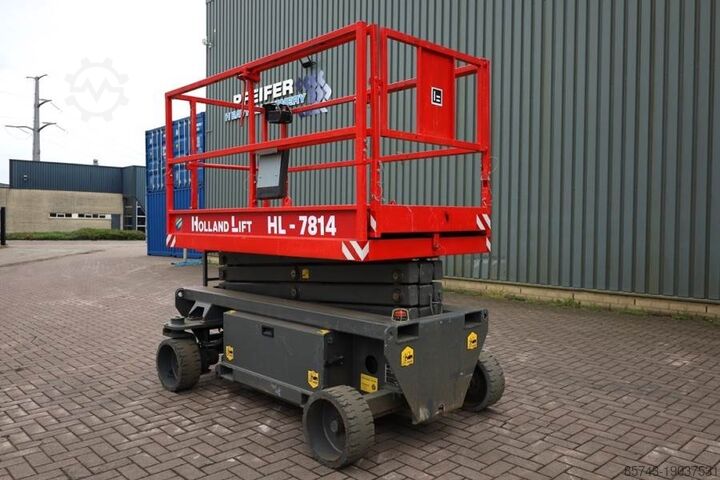 Scissor lift Holland Lift Ecostar HL-7814 Electric, 10m Working Height, 450k