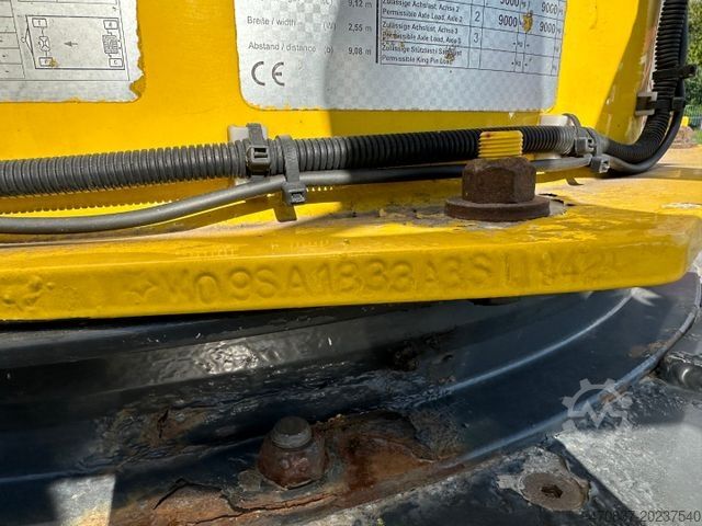 Приколица за силос SPITZER SAPI 1833-3M / Silo