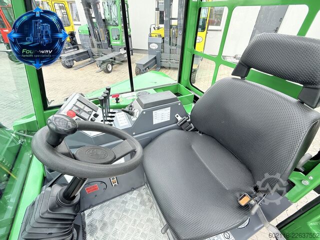 4-way forklift Combilift CB4000 GAS TRIPLEX 6800 POSITIONER CABIN