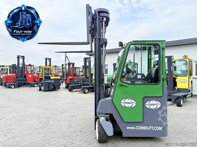 4-way forklift Combilift CB4000 GAS TRIPLEX 6800 POSITIONER CABIN