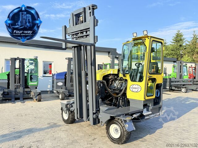 čtyřcestný vysokozdvižný vozík Combilift C3000XL GAS DUPLEX 4550 FORK POSITIONER
