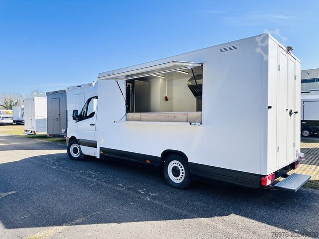 Salgsautomat, Food Truck, Food Truck Mercedes-Benz Foodtruck, Imbisswagen, Food Truck mit neuer Küche und Ausstattung