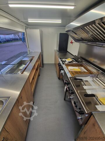 Salgsautomat, Food Truck, Food Truck Iveco Food Truck, Imbisswagen, Küche ist Neu