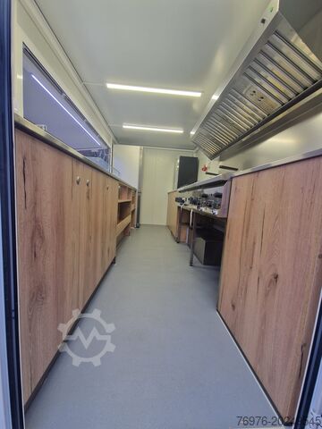 Salgsautomat, Food Truck, Food Truck Iveco Food Truck, Imbisswagen, Küche ist Neu