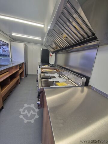 Salgsautomat, Food Truck, Food Truck Iveco Food Truck, Imbisswagen, Küche ist Neu