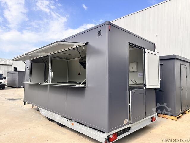 Salgsautomat, Food Truck, Food Truck Other Container, Food Container, Gastro Seecontainer, sofort lieferbar