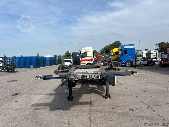 Pengangkutan kontena LAG O-3-CC / Tank Chassis 20-30FT / BPW + Disc